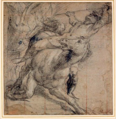 tiziano-falling-knight-horse